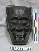 藏品(面具─鬼面)的圖片